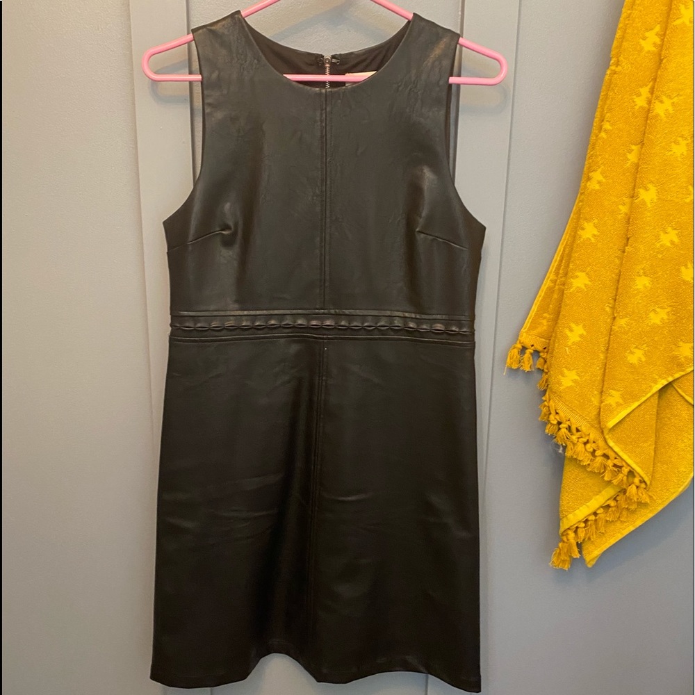 ALTAR’D STATE faux leather dress size Small